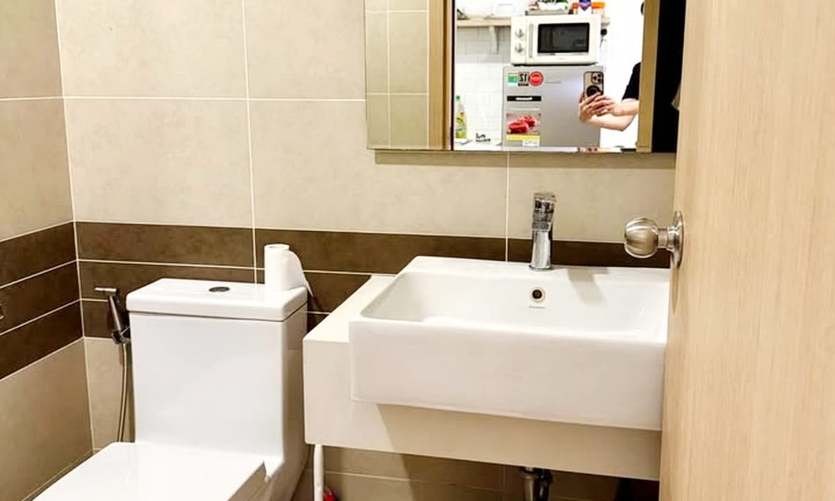 River Gate cho thuê căn studio 1 phòng ngủ 30m2 có nội thất thoáng mát