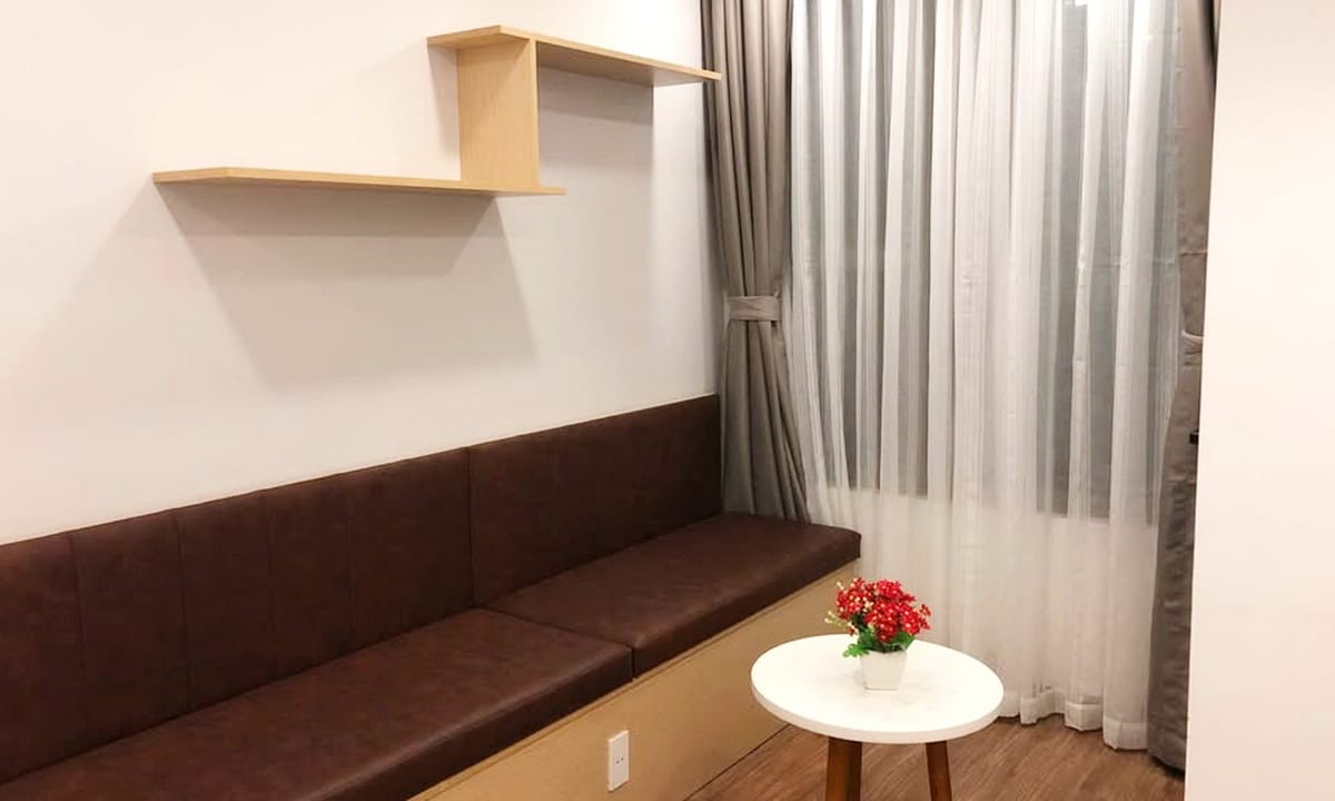 River Gate cho thuê căn studio 1 phòng ngủ 31m2 đủ nội thất view mát