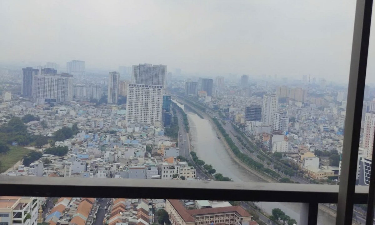 River Gate bán căn hộ 2 phòng ngủ 75m2 đầy đủ nội thất lầu cao view sông