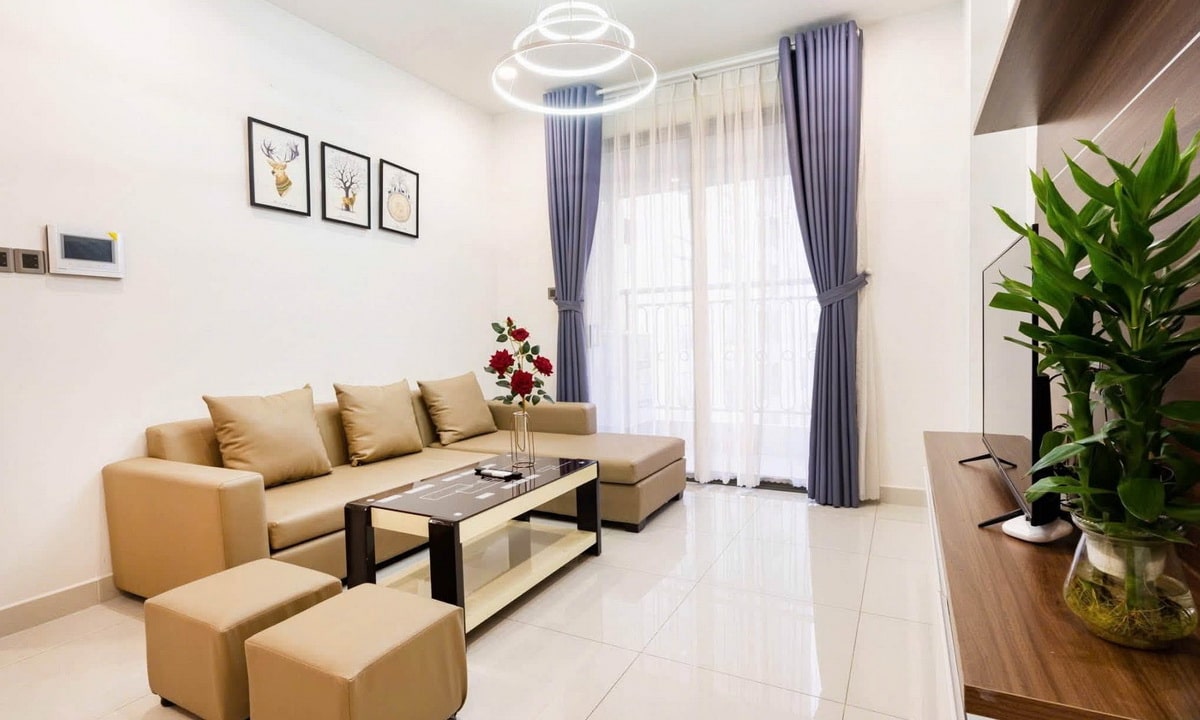 Saigon Royal cho thuê căn hộ 2 phòng ngủ nội thất mới đẹp view mát mẻ
