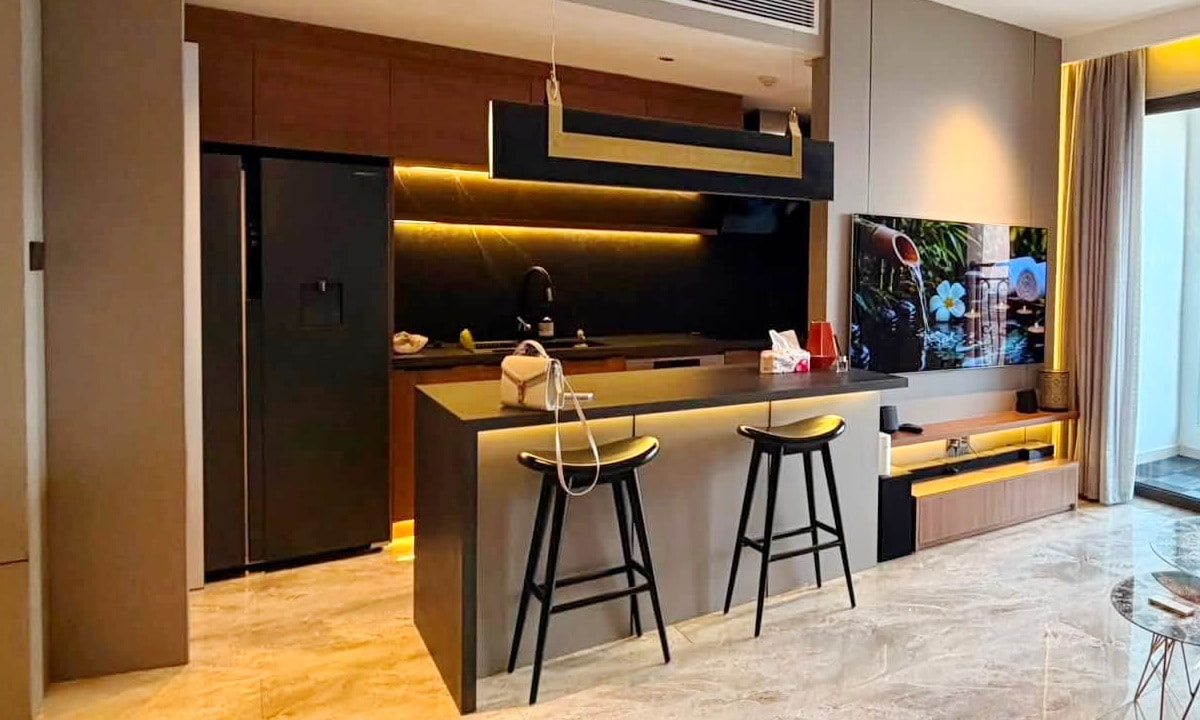 Saigon Royal cho thuê căn hộ 3 phòng ngủ nội thất đẹp lầu cao view sông