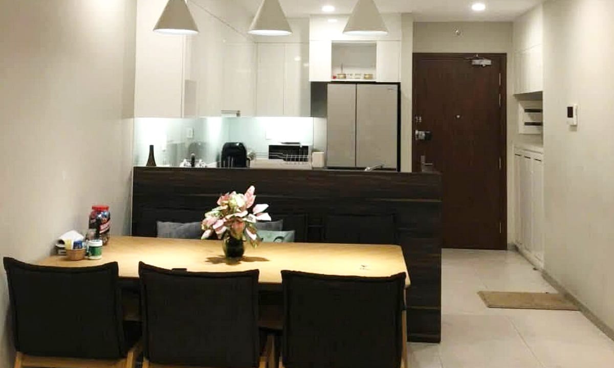 The Gold View cho thuê căn hộ 2 phòng ngủ đầy đủ nội thất lầu cao thoáng