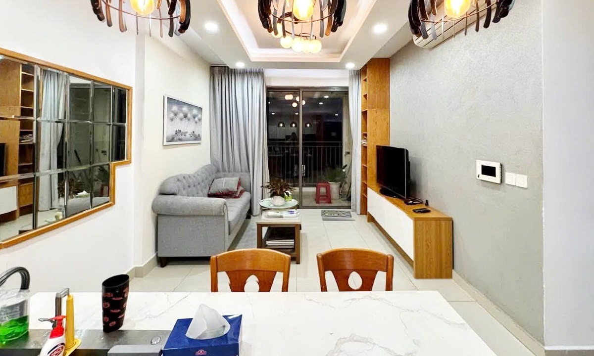The Tresor cho thuê căn hộ 2 phòng ngủ trang bị đầy đủ nội thất giá tốt