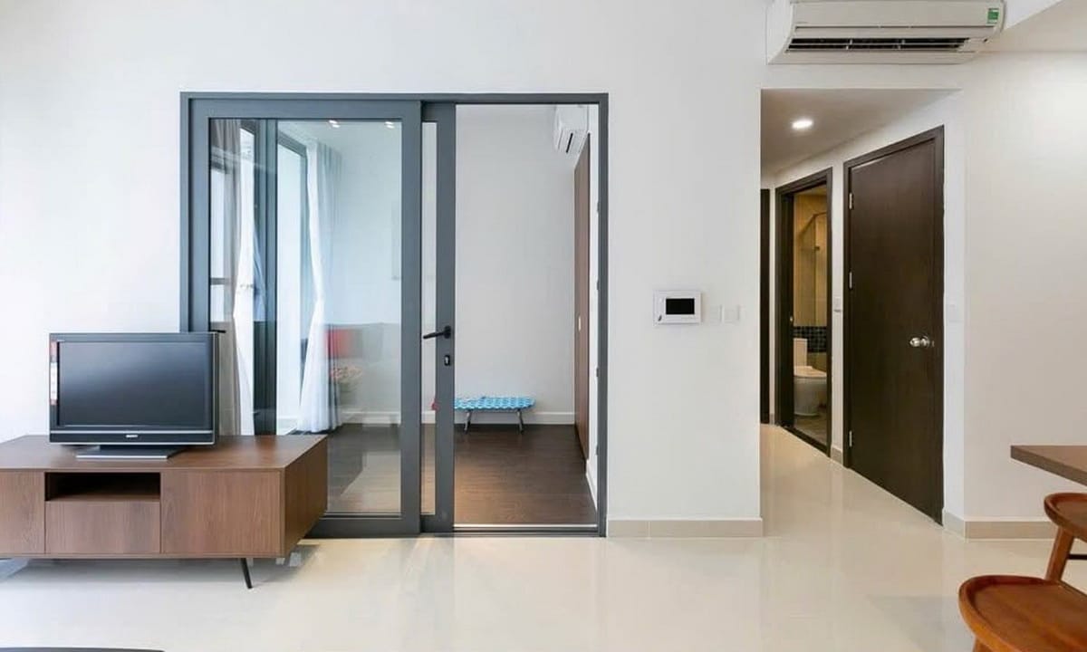 The Tresor cho thuê căn hộ 2 phòng ngủ đầy đủ nội thất lầu cao giá tốt