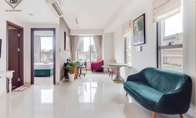 The Tresor cho thuê căn hộ 1 phòng ngủ nội thất cao cấp view thoáng đẹp