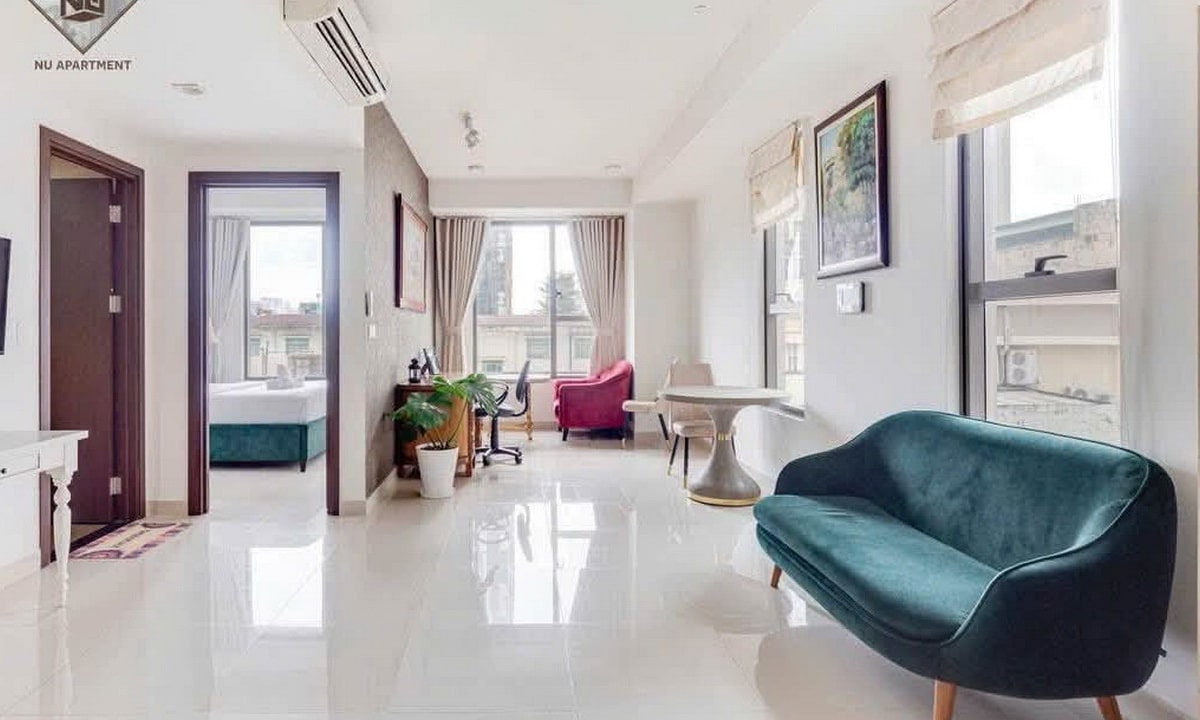 The Tresor cho thuê căn hộ 1 phòng ngủ nội thất cao cấp view thoáng đẹp