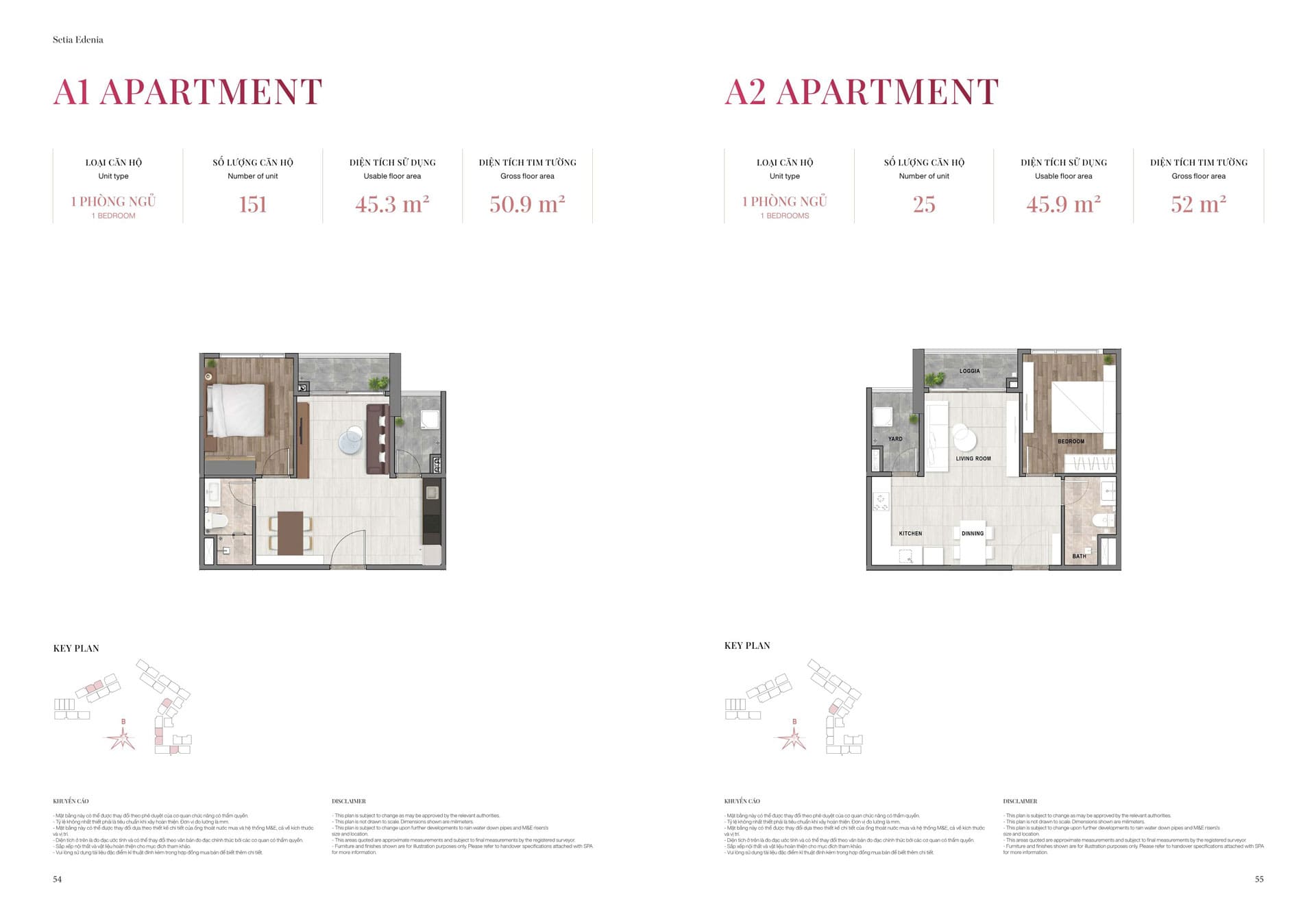 Mặt bằng căn hộ Setia Edenia: Thiết kế layout và diện tích