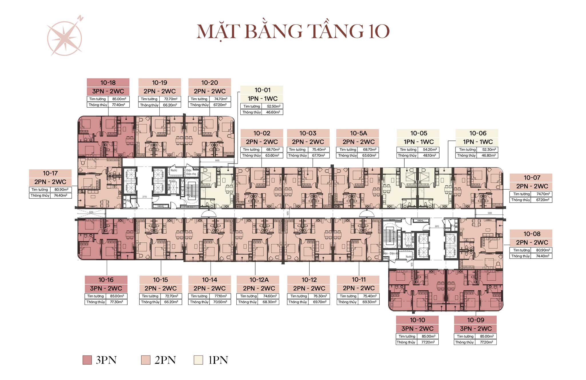 Mặt bằng căn hộ The Collection 688: Thiết kế và layout
