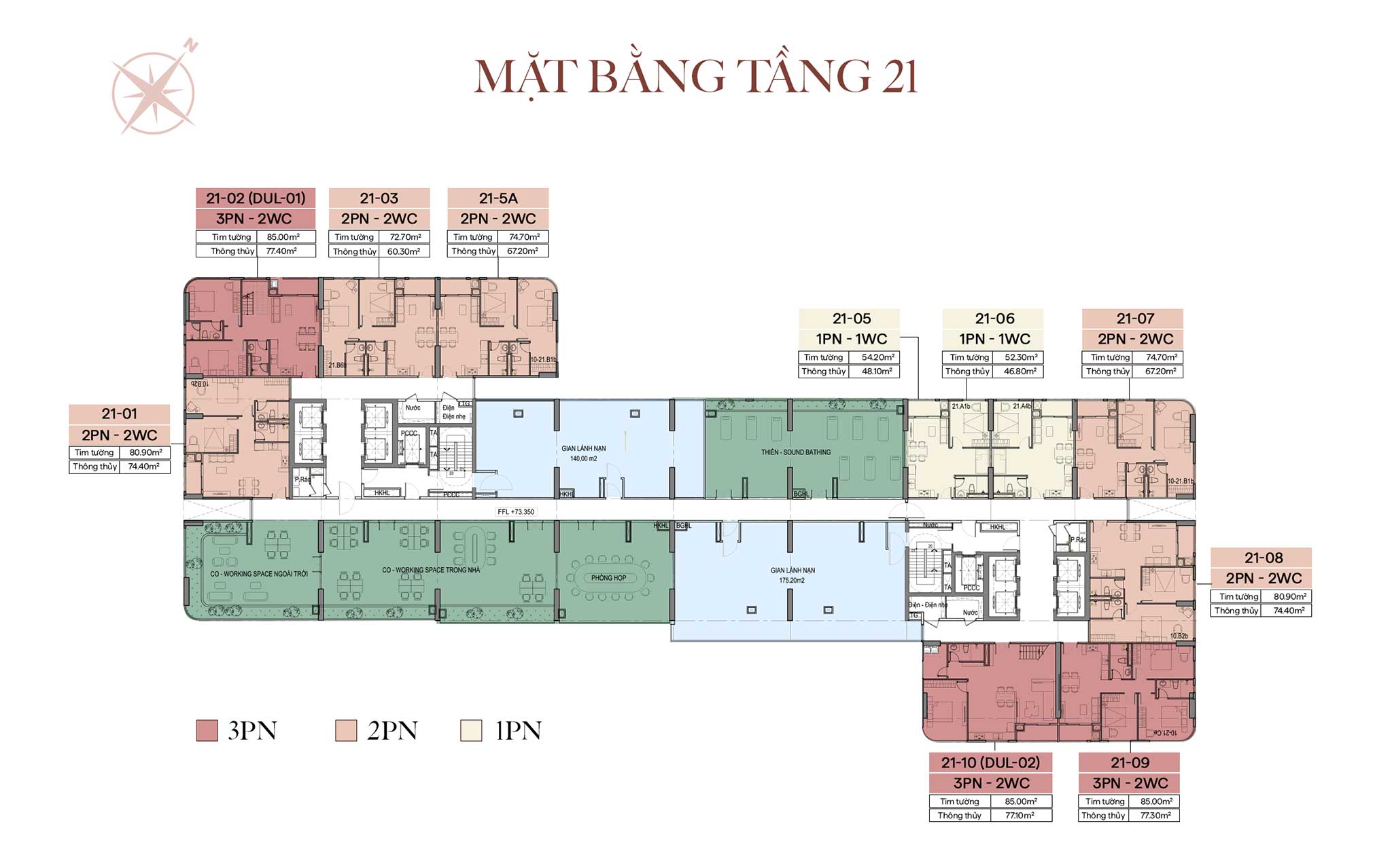 Mặt bằng căn hộ The Collection 688: Thiết kế và layout