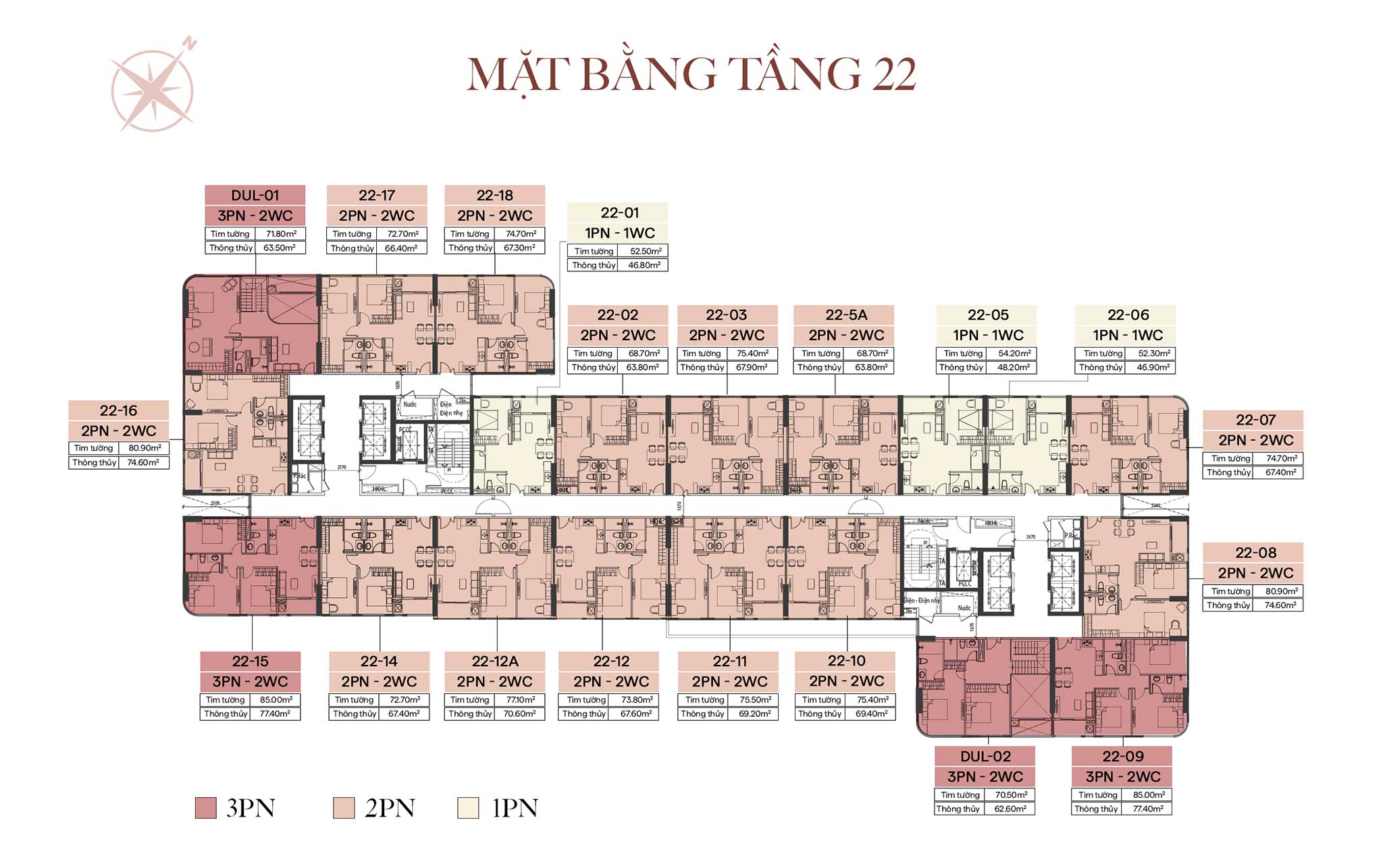 Mặt bằng căn hộ The Collection 688: Thiết kế và layout