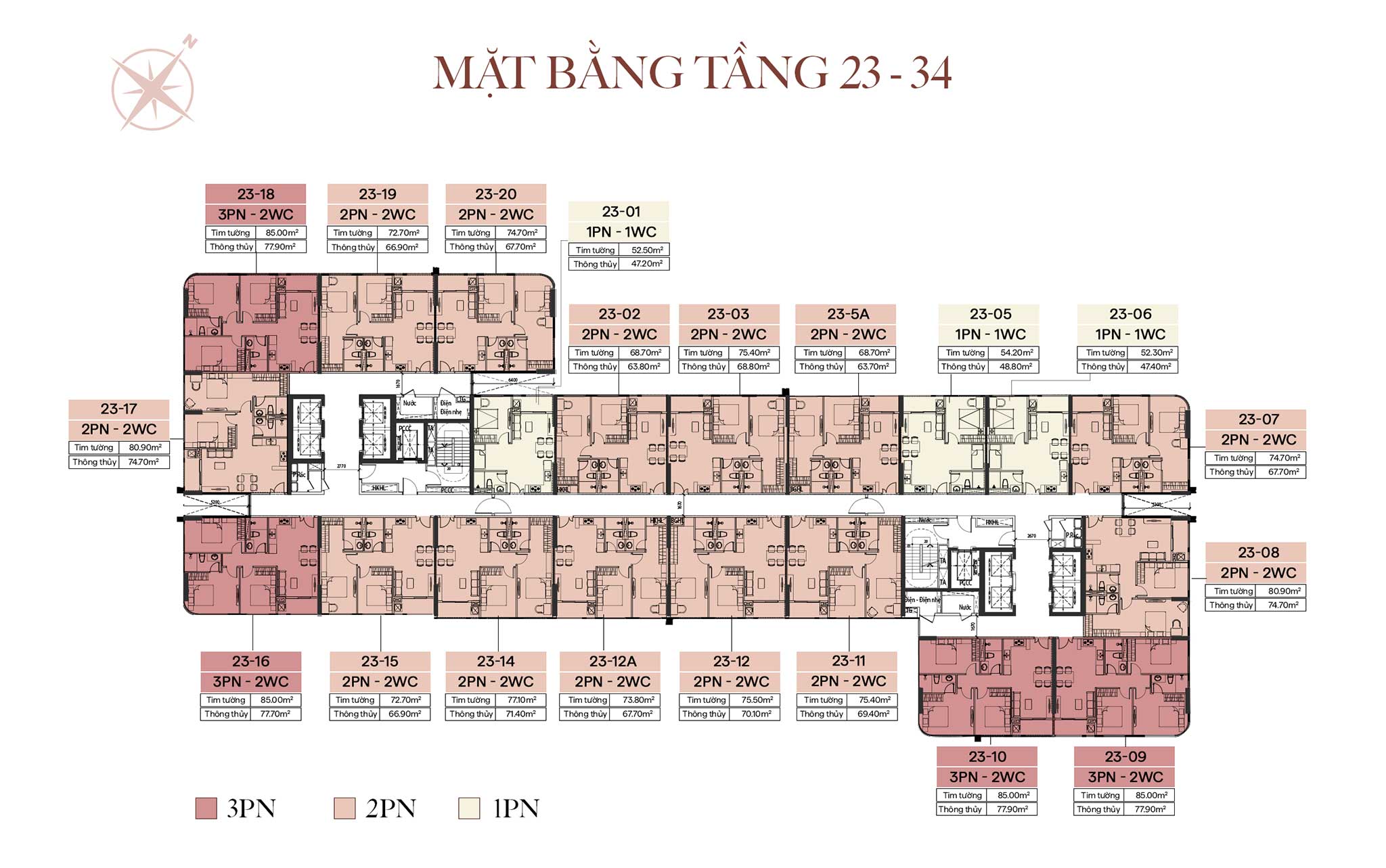 Mặt bằng căn hộ The Collection 688: Thiết kế và layout