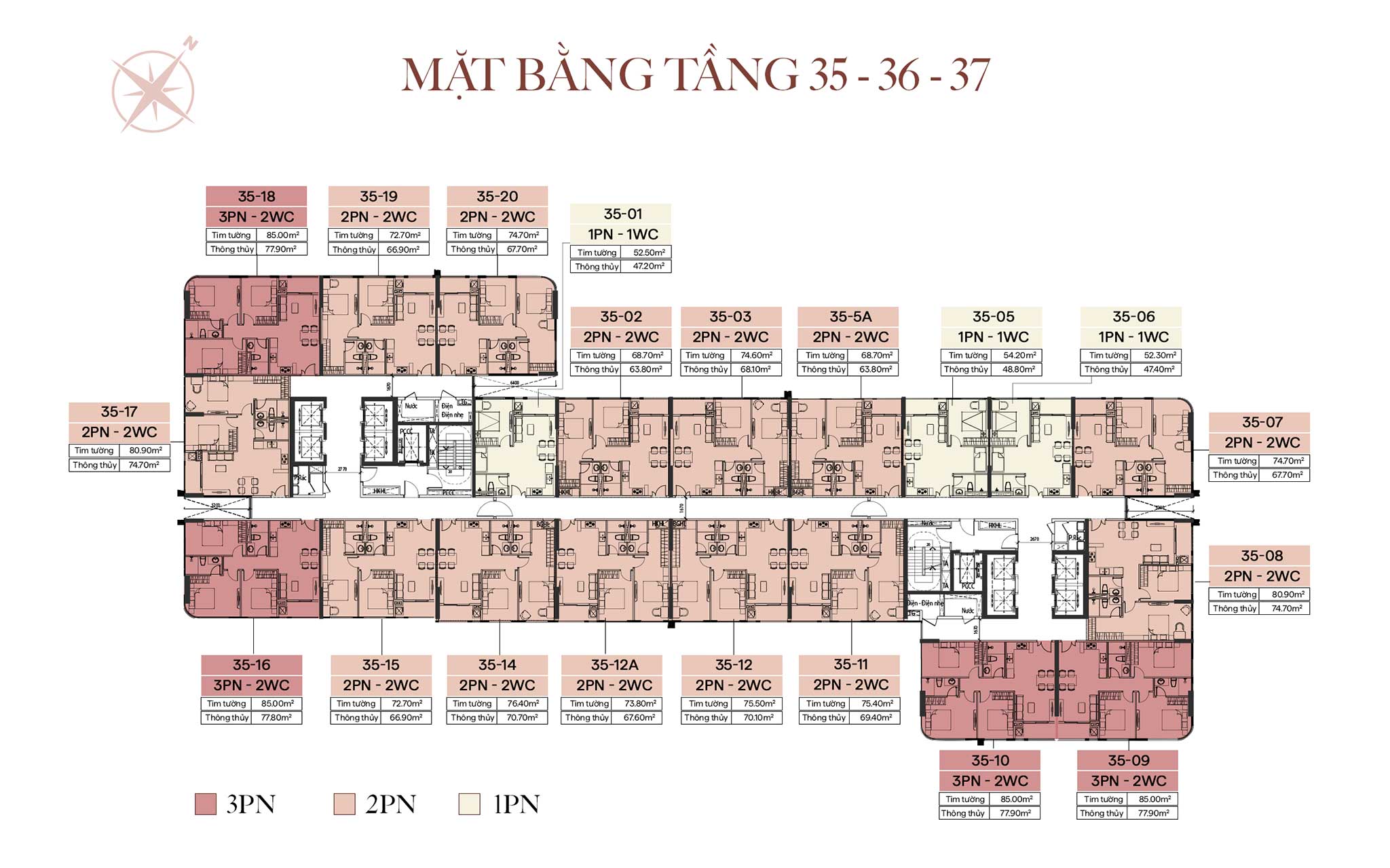 Mặt bằng căn hộ The Collection 688: Thiết kế và layout