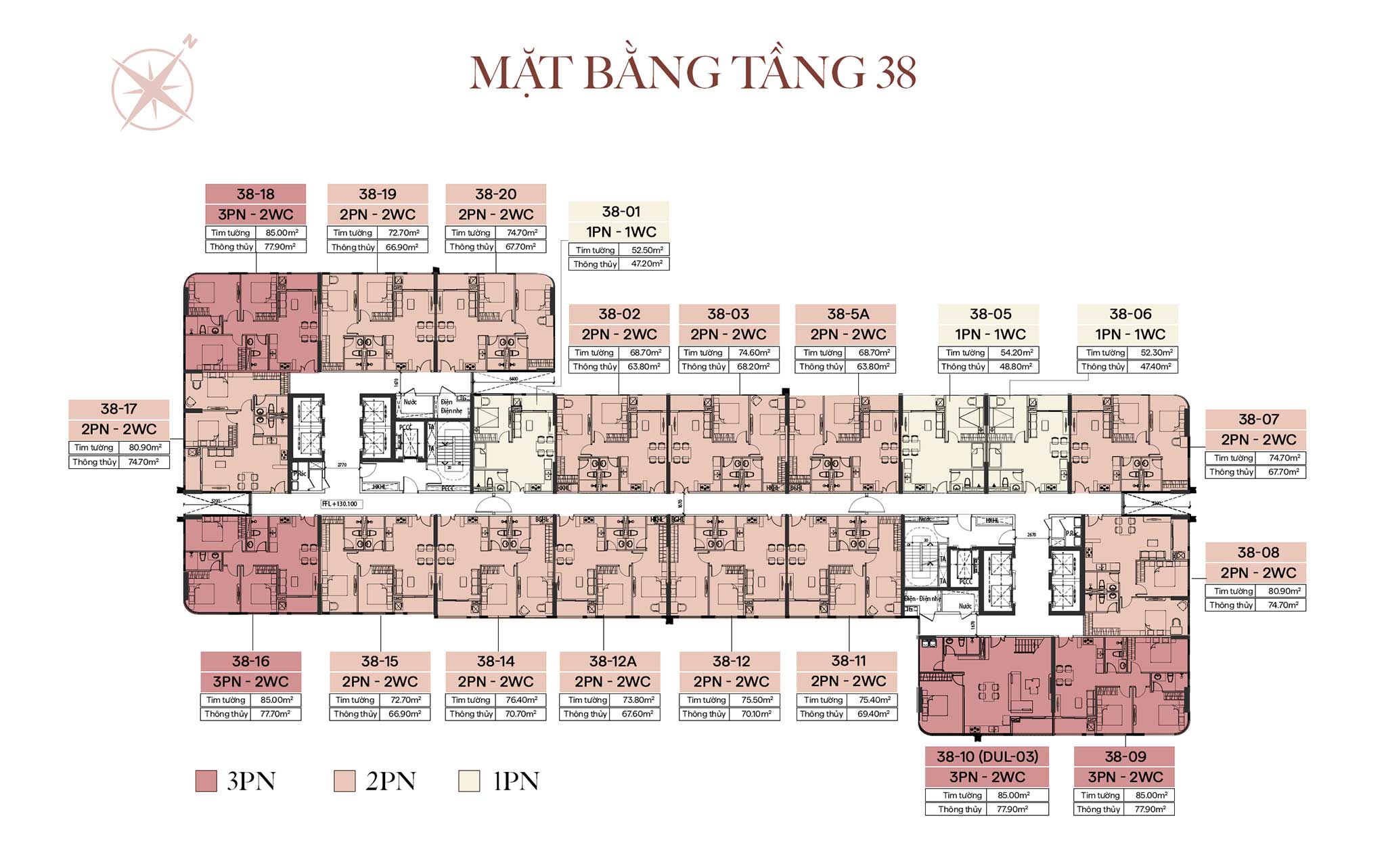 Mặt bằng căn hộ The Collection 688: Thiết kế và layout