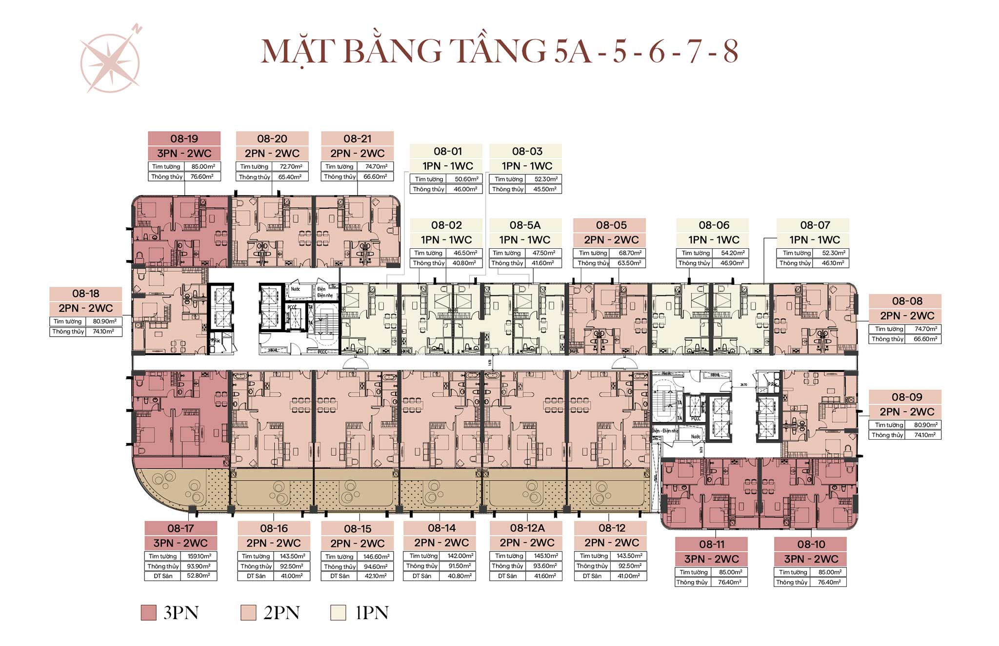 Mặt bằng căn hộ The Collection 688: Thiết kế và layout