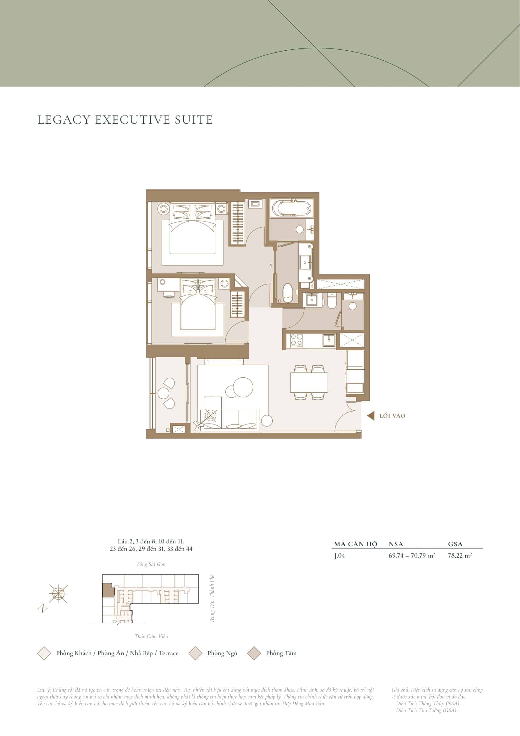 Mặt bằng căn hộ Tòa Sea Grand Marina Saigon layout chi tiết nhất