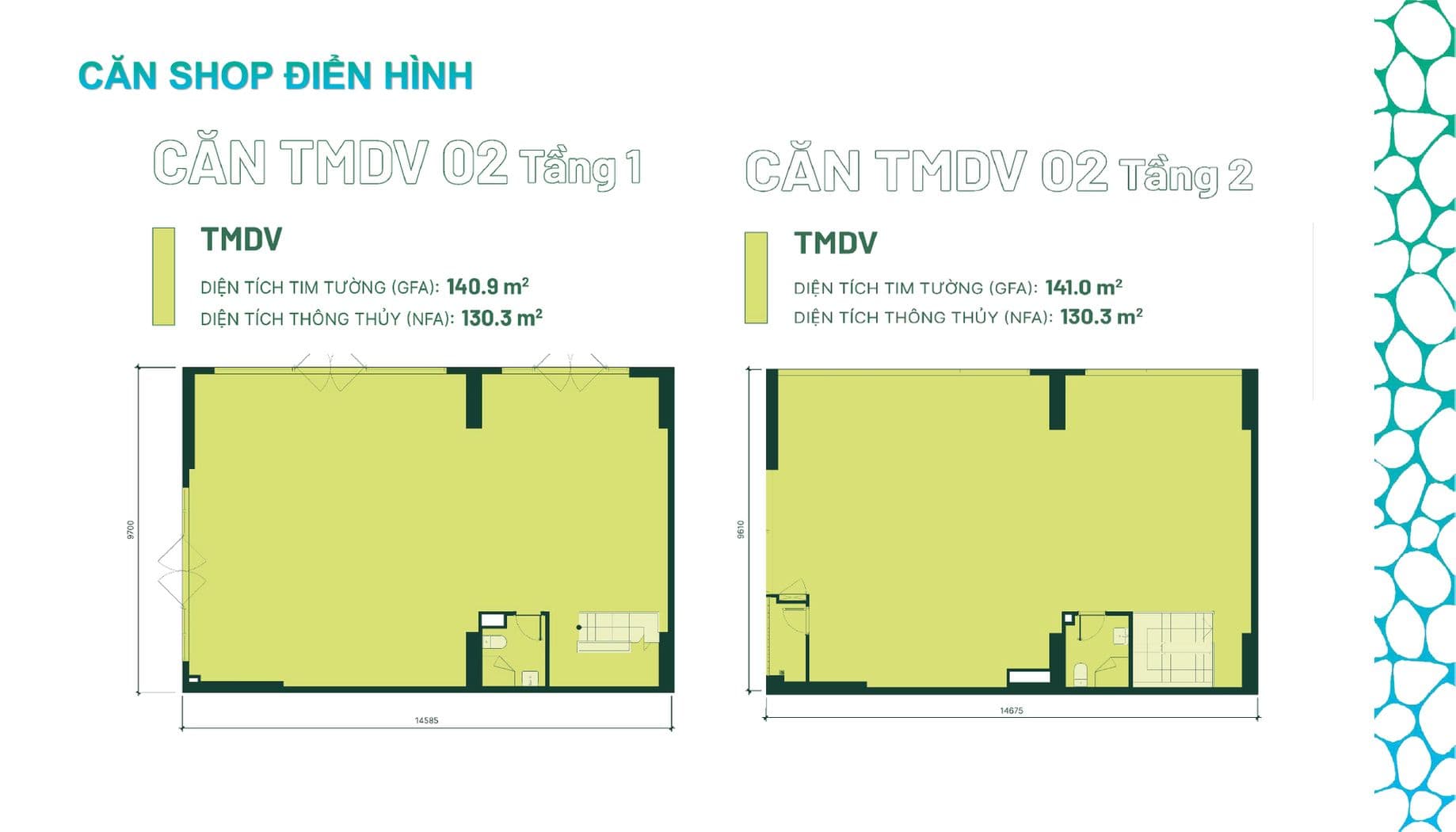 Mặt bằng căn hộ Happy One Mori: Layout, diện tích chi tiết