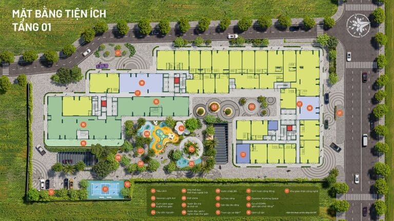 Mặt bằng căn hộ Happy One Mori: Layout, diện tích chi tiết