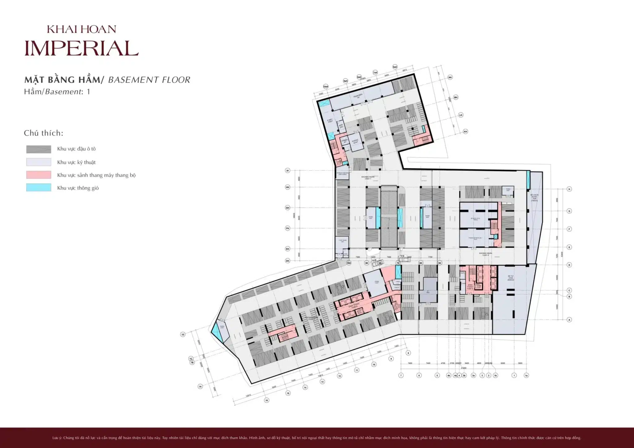 Mặt bằng căn hộ Khải Hoàn Imperial: Thiết kế và layout