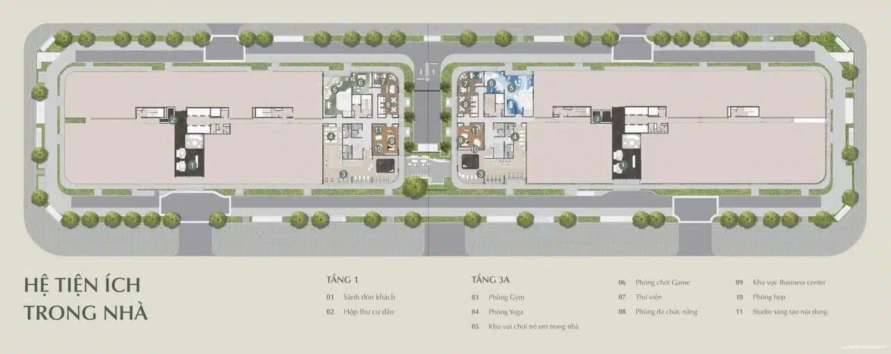 Mặt bằng căn hộ Lumiere Midtown: Layout và diện tích từng căn