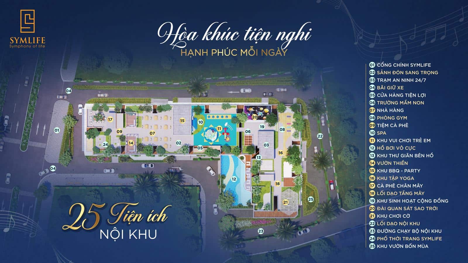 Mặt bằng căn hộ Symlife Thuận An: Layout tối ưu không gian sống