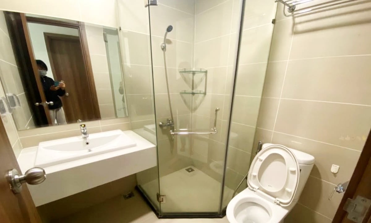 De Capella cho thuê căn hộ 2 phòng ngủ nội thất đầy đủ lầu cao view mát