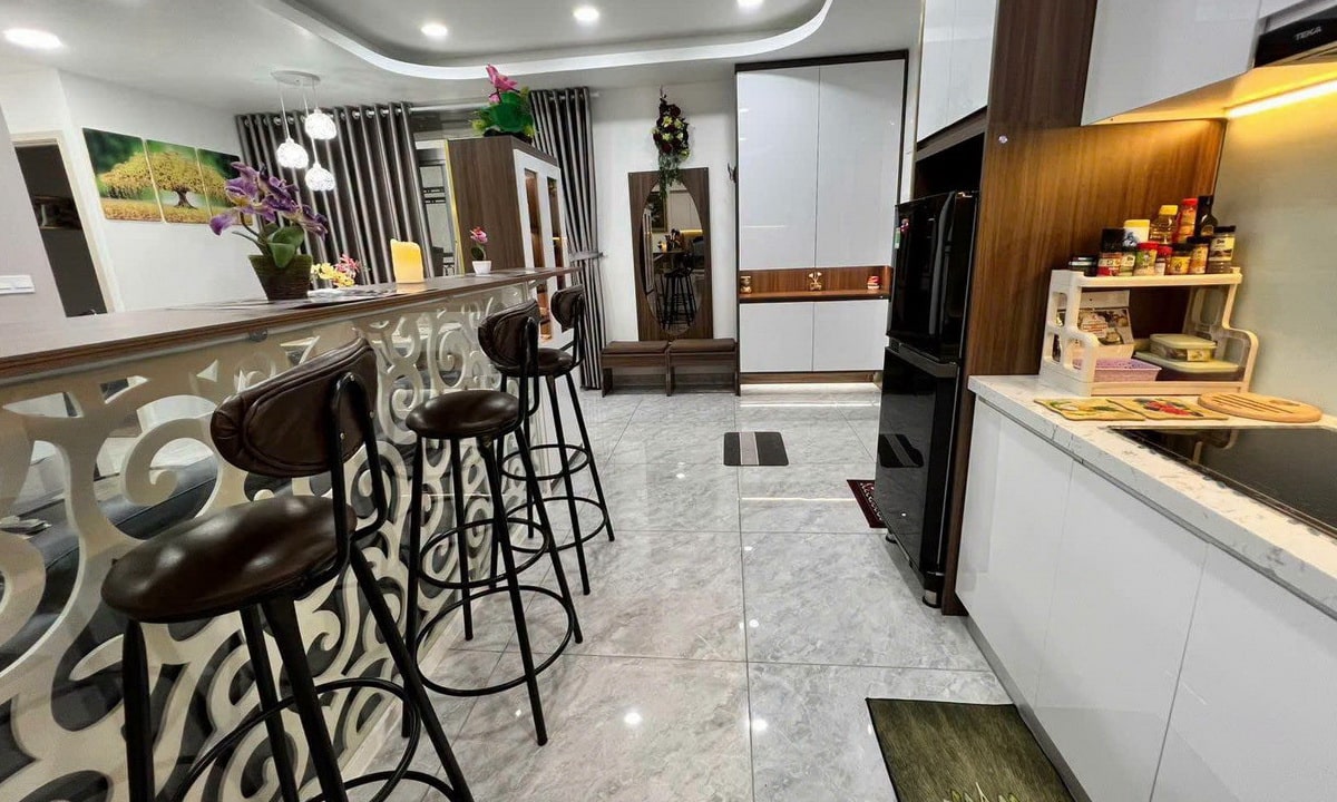 Paris Hoàng Kim cho thuê căn hộ 3 phòng ngủ nội thất xịn lầu cao thoáng