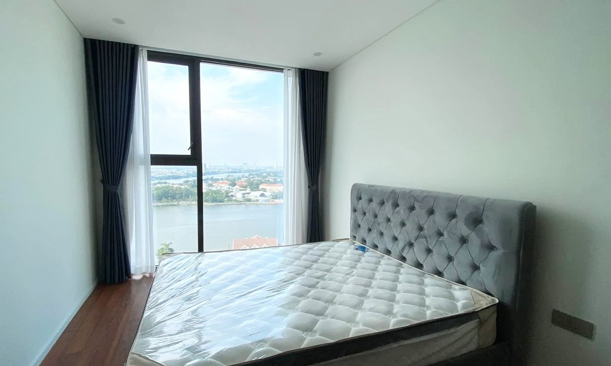 Thảo Điền Green bán căn 2 phòng ngủ 85m2 đủ nội thất lầu cao view sông