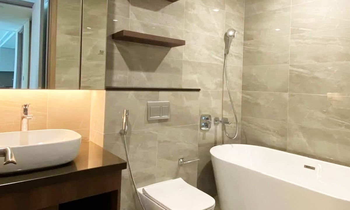Thảo Điền Green bán căn 2 phòng ngủ 85m2 đủ nội thất lầu cao view sông