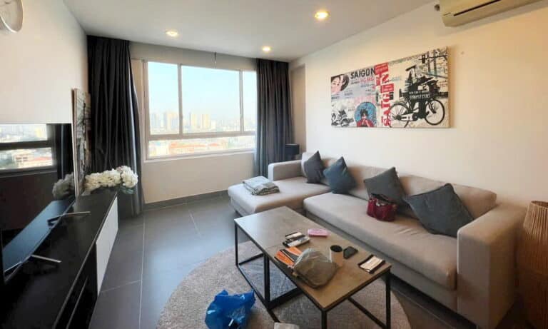 Tropic Garden bán căn hộ 2 phòng ngủ 88m2 đủ nội thất lầu cao view thoáng