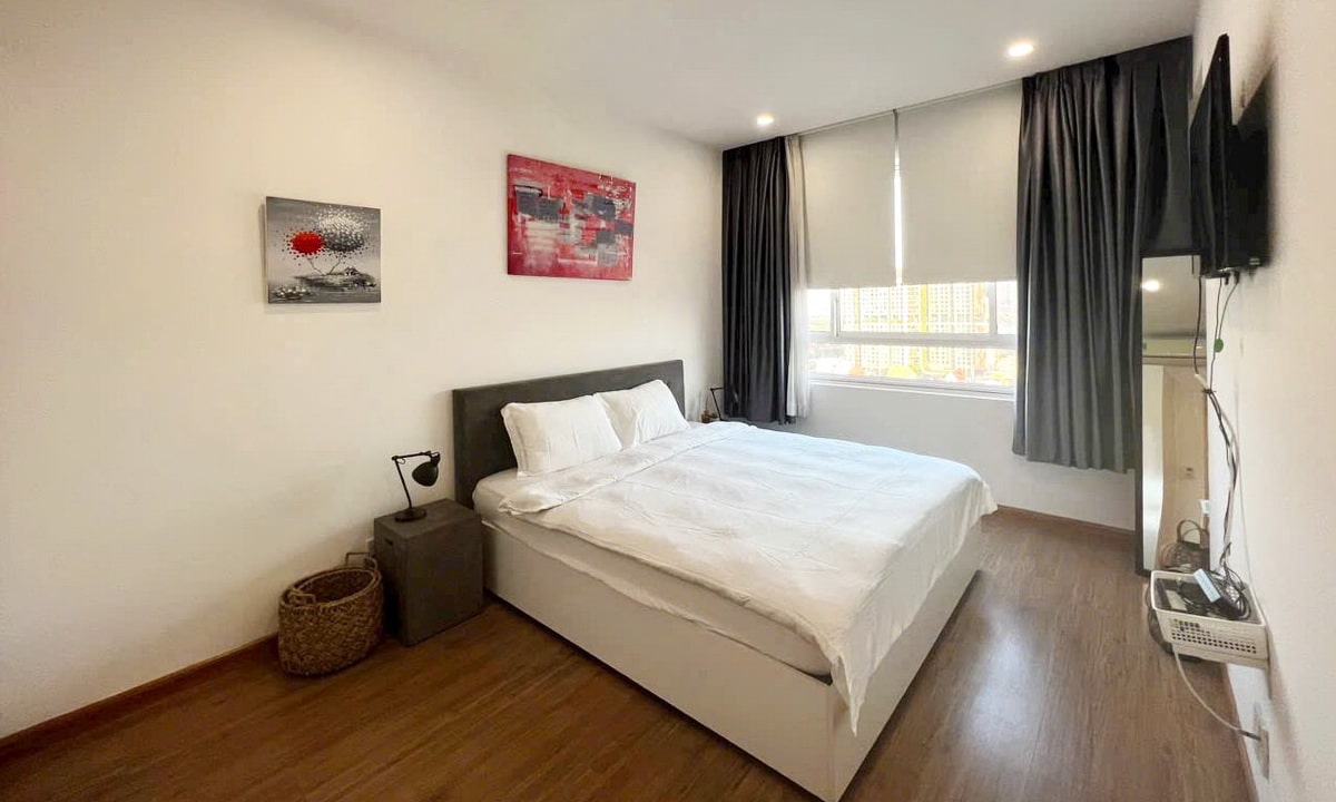 Tropic Garden bán căn hộ 2 phòng ngủ 88m2 đủ nội thất lầu cao view thoáng