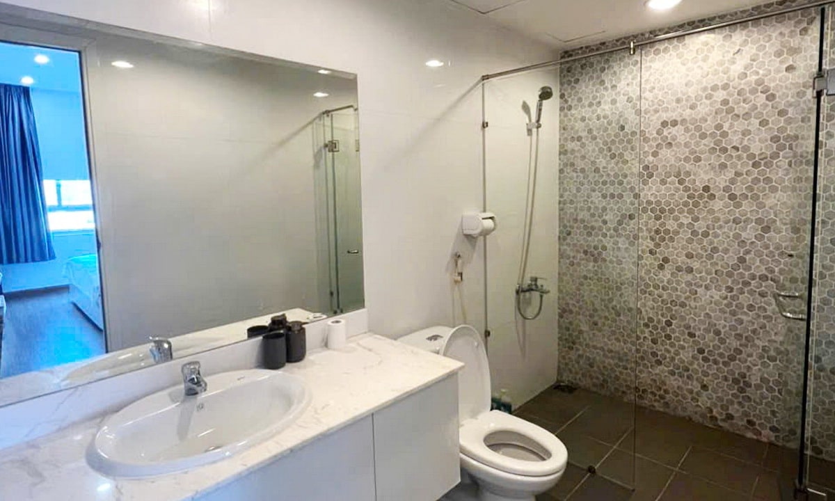 Tropic Garden bán căn hộ 2 phòng ngủ 88m2 đủ nội thất lầu cao view thoáng
