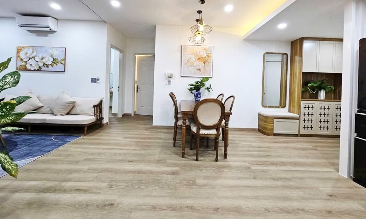 Tropic Garden bán căn hộ 2 phòng ngủ 88m2 nhà đẹp lầu thấp view thoáng
