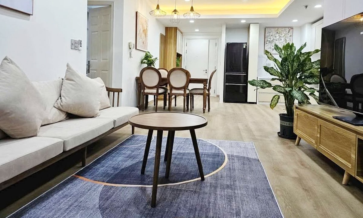 Tropic Garden bán căn hộ 2 phòng ngủ 88m2 nhà đẹp lầu thấp view thoáng