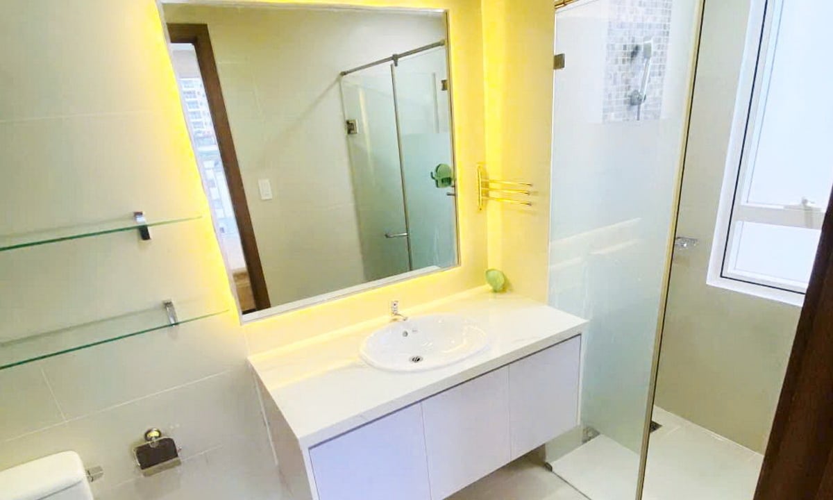 Tropic Garden cho thuê căn hộ 3 phòng ngủ đầy đủ nội thất lầu cao thoáng