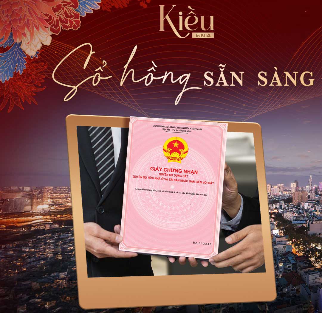 Kiều by KITA có sổ chưa? Tìm hiểu pháp lý căn hộ trước khi mua