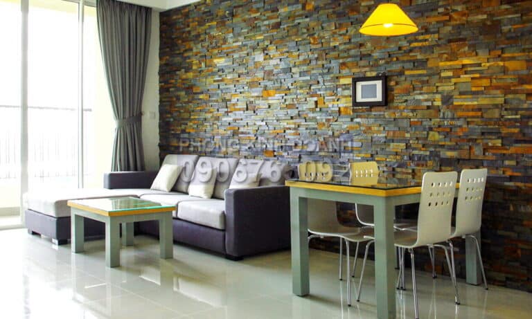 Thảo Điền Pearl cho thuê 2 phòng ngủ đầy đủ nội thất lầu 17 view sông L81