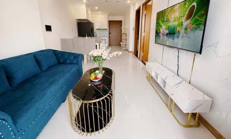 Vinhomes Central Park cho thuê căn hộ 1 phòng ngủ nội thất đẹp view sông