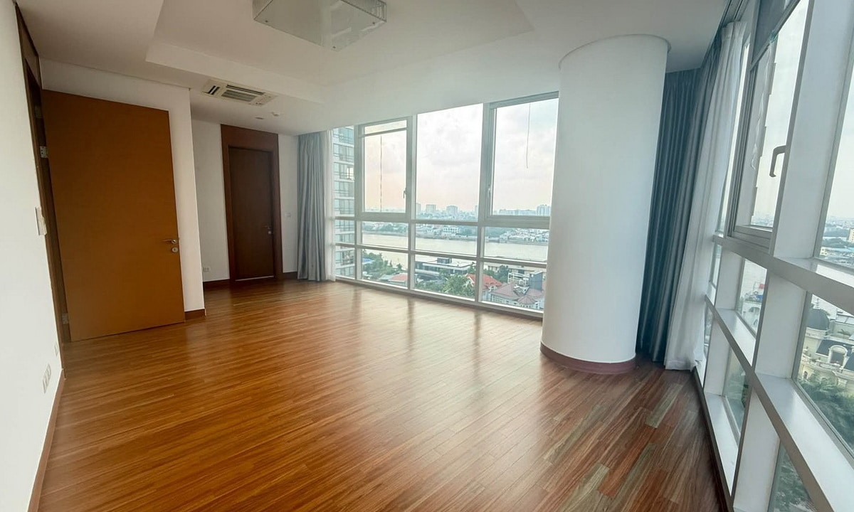 Xi Riverview cho thuê căn hộ 3 phòng ngủ nội thất cơ bản lầu cao view sông