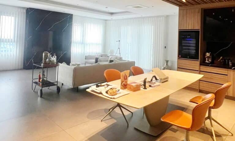 Xi Riverview cho thuê căn hộ 3 phòng ngủ nội thất xịn sò lầu cao view sông