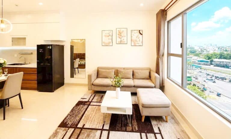 Sunrise City View cho thuê studio 1 phòng ngủ nhà đẹp lầu cao view thoáng