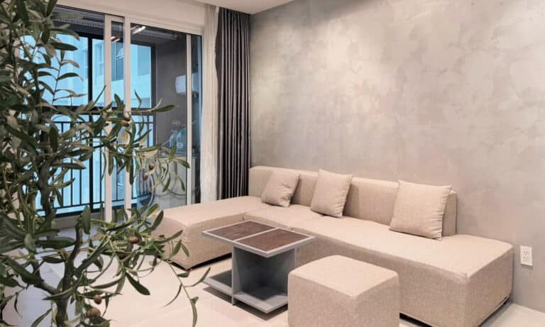 Sunrise City View cho thuê căn hộ 2 phòng ngủ decor tầng cao view Bitexco