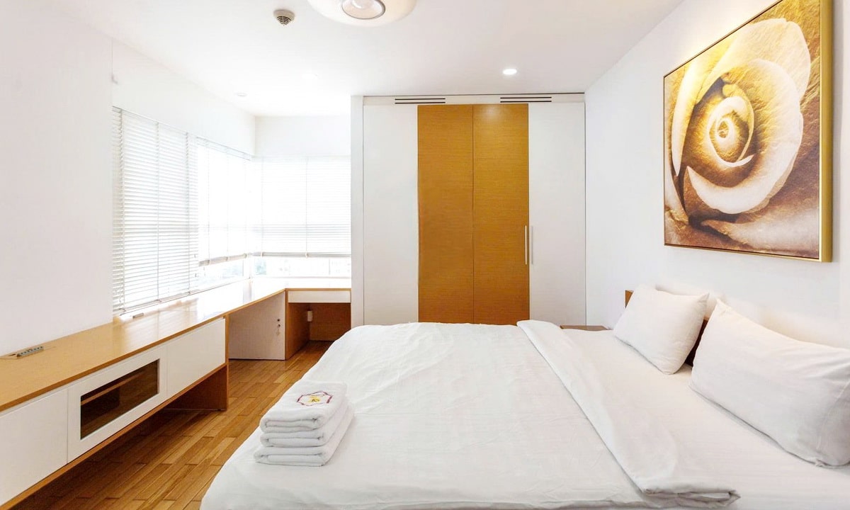 Sunrise City View cho thuê căn hộ 2 phòng ngủ nhà đẹp tầng cao thoáng