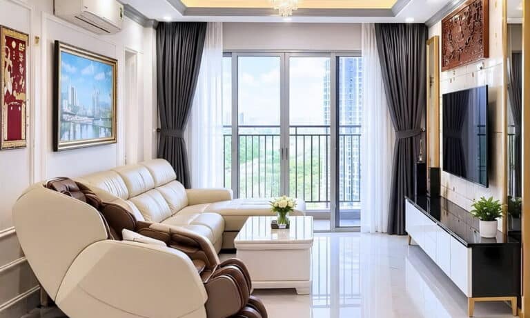 Sunrise City View cho thuê 3 phòng ngủ đầy đủ nội thất lầu cao view thoáng