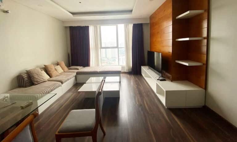Thảo Điền Pearl cho thuê 3 phòng ngủ đầy đủ nội thất lầu cao view sông mát