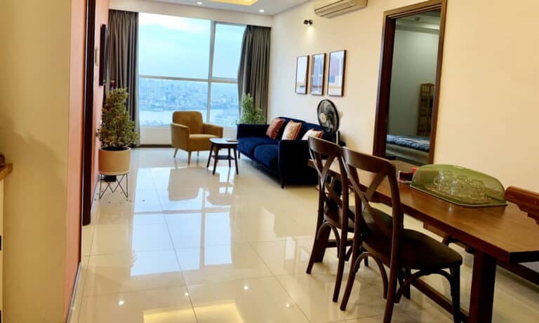Thảo Điền Pearl bán căn hộ 2 phòng ngủ 95m2 nội thất lầu cao view sông L81