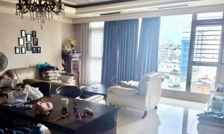 Cantavil Hoàn Cầu cho thuê căn hộ 3 phòng ngủ đủ nội thất view L81 thoáng