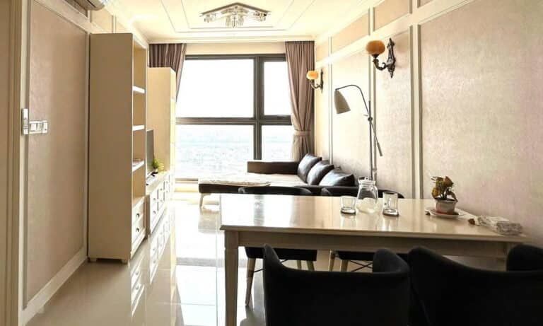 Pearl Plaza bán căn hộ 1 phòng ngủ 55m2 đủ nội thất lầu cao view sông L81