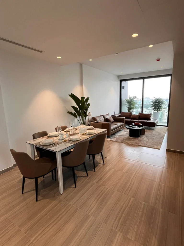 Căn hộ Landcaster Legacy 3 phòng ngủ cho thuê – Full Nội thất, Tầng trung