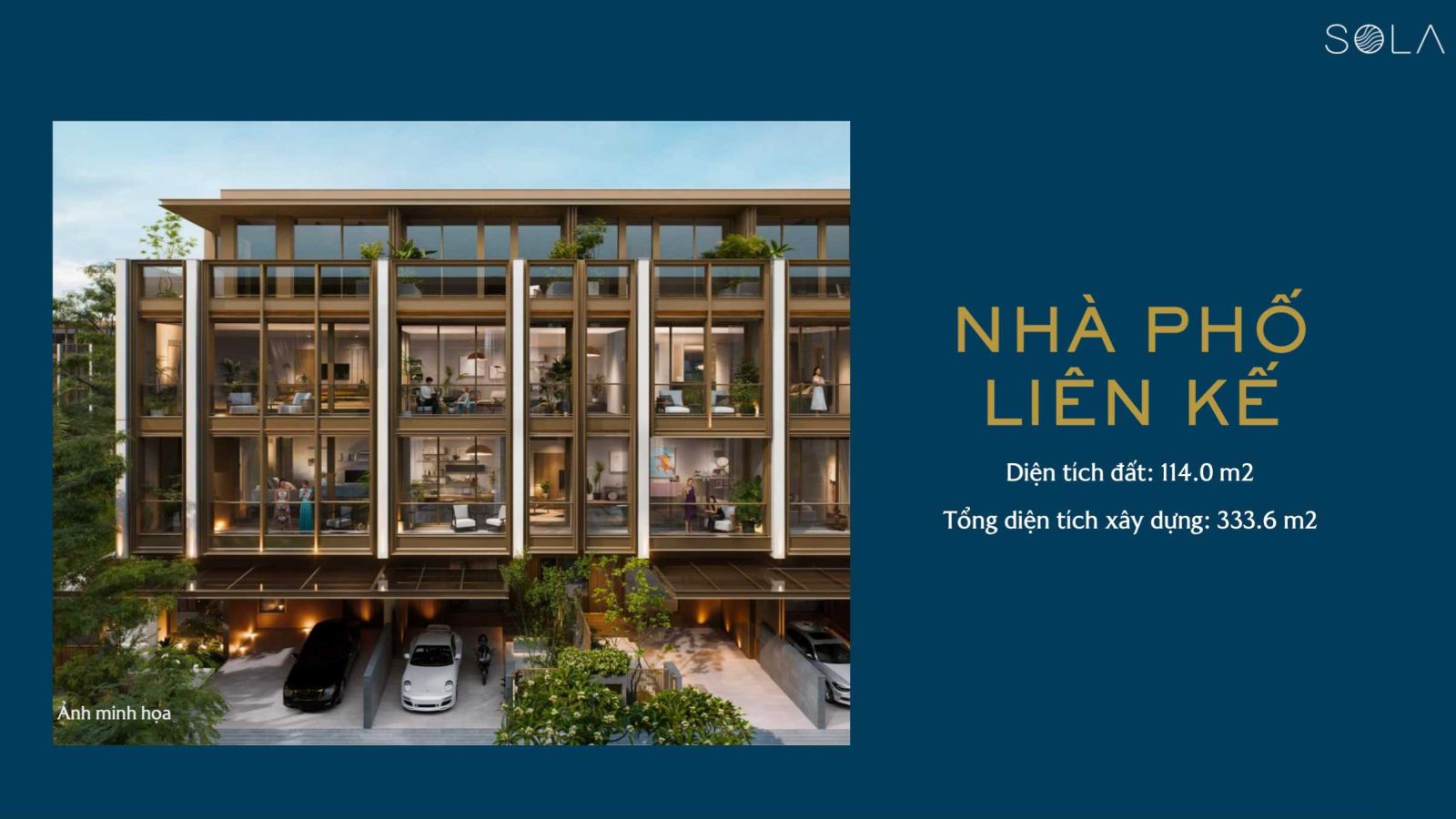 Mặt bằng Sola The Global City: Layout biệt thự, nhà phố