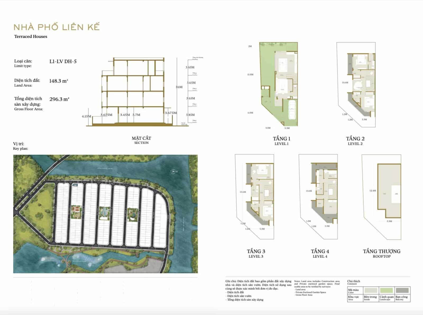 Mặt bằng Sola The Global City: Layout biệt thự, nhà phố